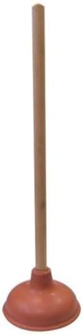 PWWDADA Heavy Duty Toilet Plunger with Wooden Handle