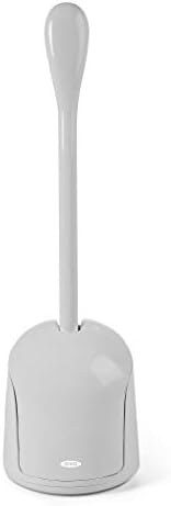 OXO Good Grips Compact Toilet Brush with Canister - Gray