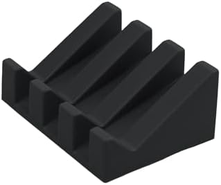 1Pcs Black Silicone Soap Holder for Bathroom and Kitchen
