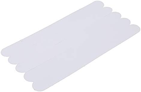 Flybloom 5 Pcs Transparent Non-Slip Stickers for Bath Pool