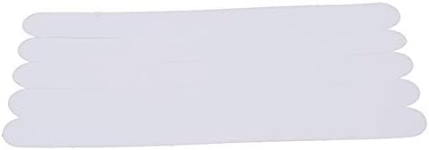 Flybloom 5 Pcs Transparent Non-Slip Stickers for Bath Pool