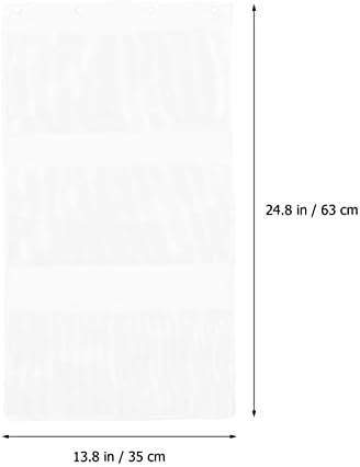 OUNONA Shower Organizer Mesh Bag with 6 Pockets