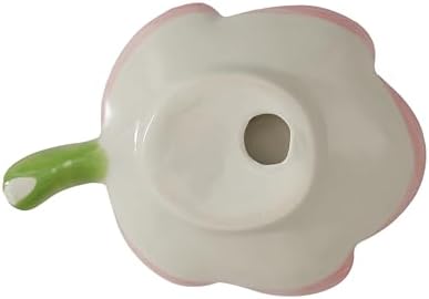 Ankah Decorative Ceramic Soap Dish Butterfly Shape Pink
