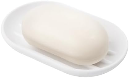 Umbra Touch Dish for Bathroom - Modern White Soap Holder