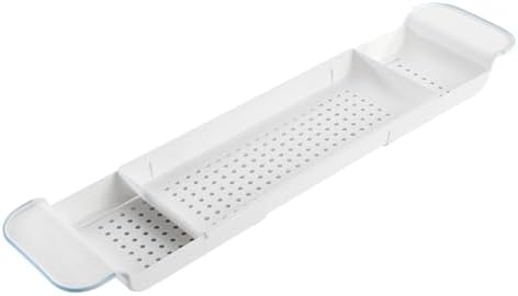 Madesmart Expandable Bath Tray White