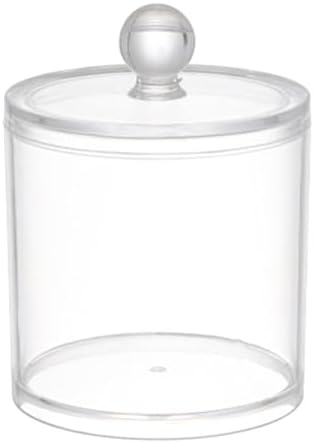 Aynoo Acrylic Q-Tip Holder Dispenser 12 oz