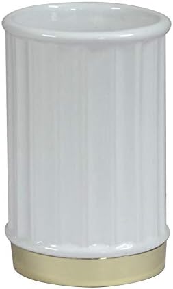 nu steel PAN5H Panache Ceramic Tumbler - White Gold Finish