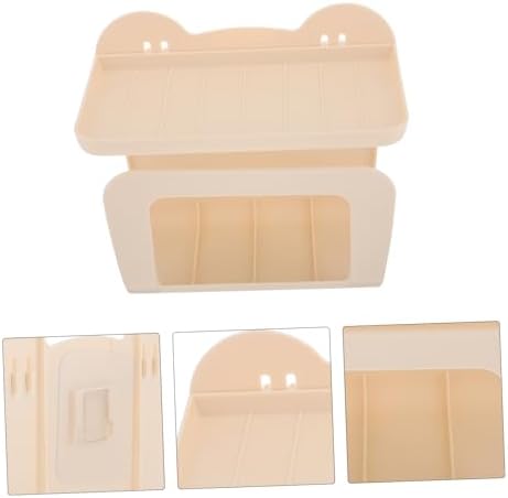 BESTYASH Toilet Paper Holder with Shelf Wall Mounted Organizer