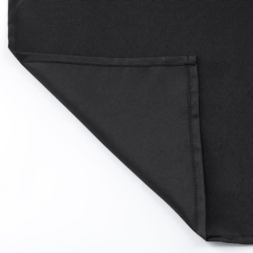 GoodGram Hotel Water Resistant Shower Curtain Liner - Black