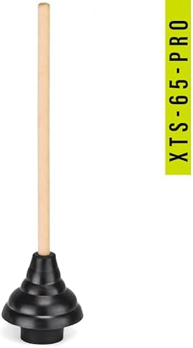 SteadMax XTS-65 PRO Heavy Duty Toilet Plunger 1