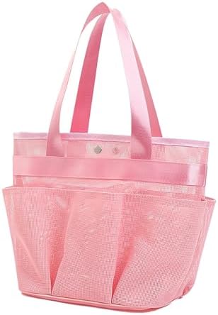 Mesh Shower Caddy with Upgraded Deep Pockets and 2 Handles