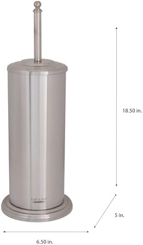 Bath Bliss Toilet Plunger Holder Stainless Steel
