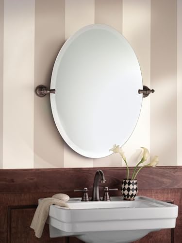 Moen Gilcrest Oil Rubbed Bronze Frameless Pivot Mirror
