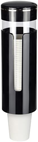 KIMCHOMERSE Wall Mount Cup Dispenser - Black