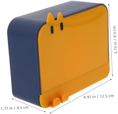 HOLIDYOYO Wall-Mounted Soap Dish with Lid