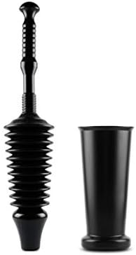 Master Plunger MP1600-TB Low Flush Toilet Plunger with Tall Bucket