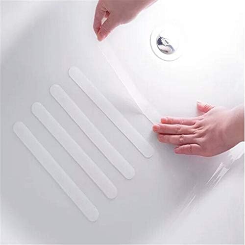 Flybloom 5 Pcs Transparent Non-Slip Stickers for Bath Pool