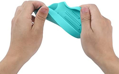 MicoYang Silicone Soap Dish with Drain Spout - 49x32 1