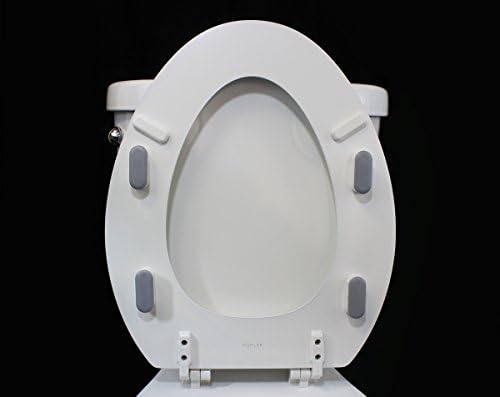 LUXE Bidet 4 Piece Toilet Seat Bumper Kit