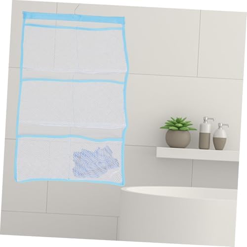 Alipis Mesh Shower Organizer for Shower Curtain Rings