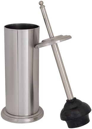 Bath Bliss Toilet Plunger Holder Stainless Steel