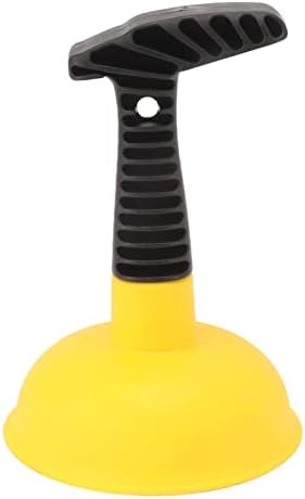 Zerodis Mini Plunger with Non-Slip Handle