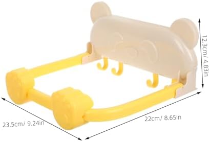 PHENOFICE Foldable Bathroom Organizer Wall Hook 1