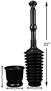 Master Plunger MP500-B3 Heavy Duty Toilet Plunger Kit 1