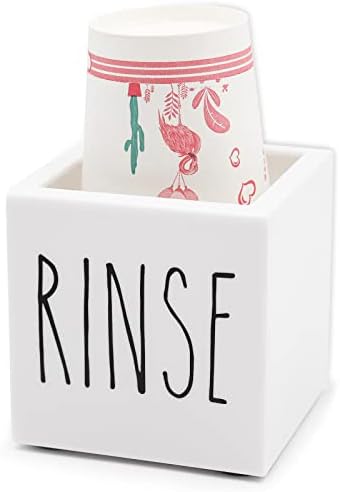 Dnoifne Cup Dispenser Organizer for Bathroom and Kitchen