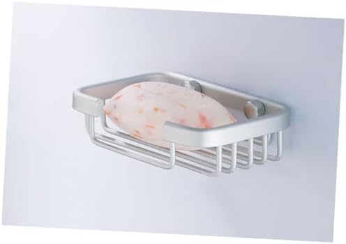 Luxshiny Aluminum Soap Holder for Bathroom