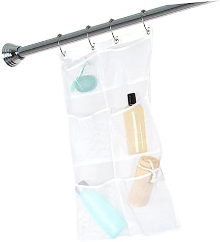 OFFSCH Hanging Mesh Shower Organizer Bag for Shampoo Conditioner and Toys