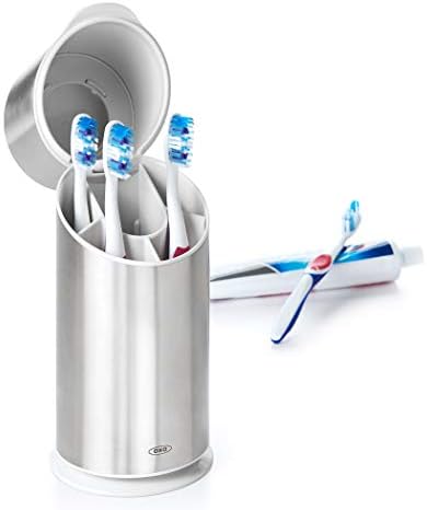 OXO Good Grips Toothbrush Holder with Divider