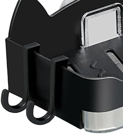 Self Draining Soap Dish Holder Black Wall Mounted