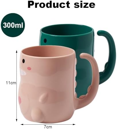 GmeDhc Dinosaur Toothbrush Holder Set of 2