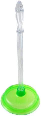 Qtqgoitem Drain Pump Cleaning Tool Suction Handle Plunger Clear Green