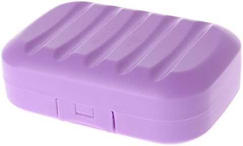 Ralondbey Mini Soap Box Travel Holder with Lock