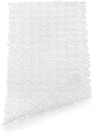 Vannokor Clear Non-Slip Bath Mat 35x16 Inch