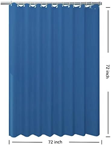 BSLINER Fabric Shower Curtain Liner with Weighted Bottom