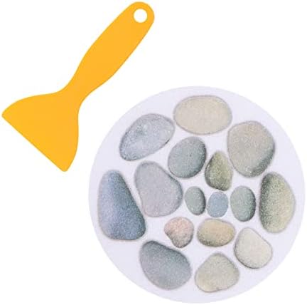 Alipis 4pcs Anti-Slip Bath Tub Stickers with Stone Pattern