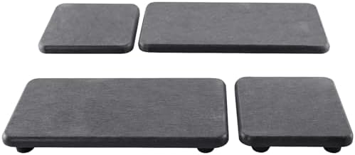 Epicover 4 Pcs Bathroom Sink Vanity Trays Set