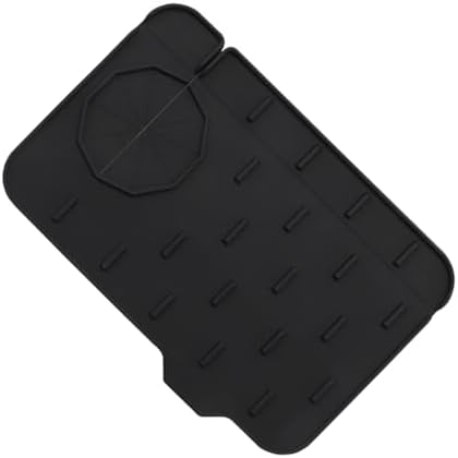 Silicone Sink Splash Guard with Soap Dish and Drip Holder