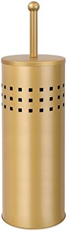 Blue Donuts Toilet Plunger with Holder - Quick Dry Multi Drain Gold