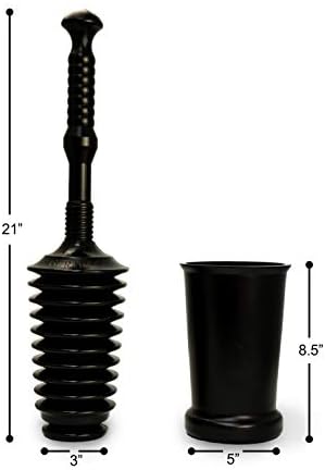 Master Plunger MP500-3TB Heavy Duty Toilet Plunger Kit 1