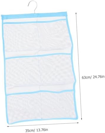 Zerodeko 6-Pocket Mesh Hanging Toiletry Bag