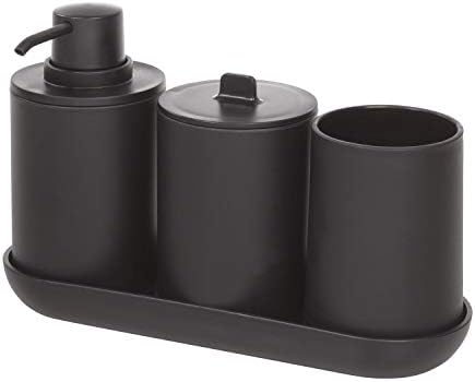 InterDesign iDesign 28737ES Cade 4-Piece Bathroom Accessory Set