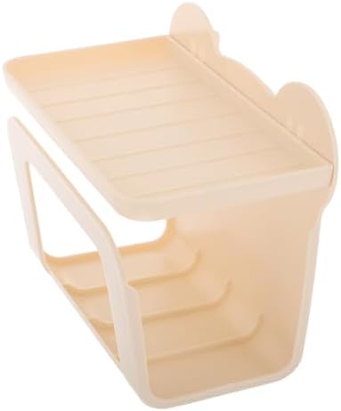 BESTYASH Toilet Paper Holder with Shelf Wall Mounted Organizer