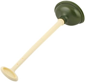 Qtqgoitem Rubber Suction Cup Toilet Plunger Army Green