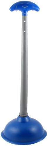 Qtqgoitem Plastic Suction Cup Toilet Plunger Blue 1