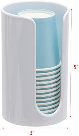 LoveBB Plastic Paper Cup Holder - White