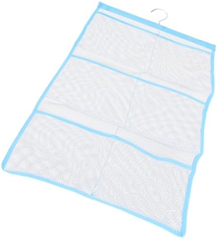 Zerodeko 6-Pocket Mesh Hanging Toiletry Bag